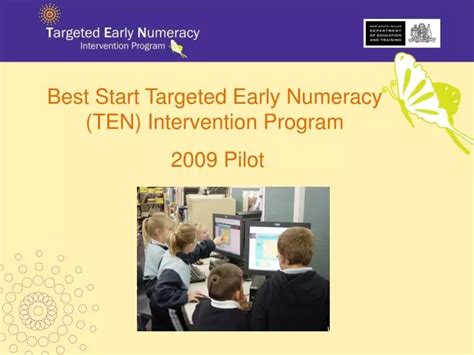 Early Numeracy Intervention Program English Pilot Site.